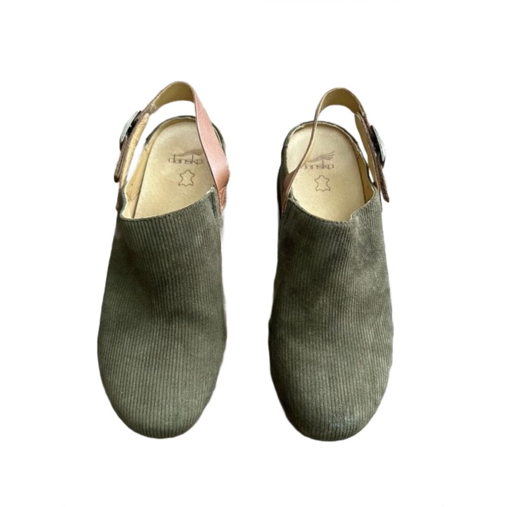 Dansko Merrin Olive Embossed Suede 40 - Picture 3 of 7